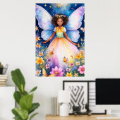 Fantasy Fairy Poster (Heimbüro)