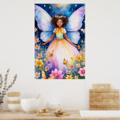 Fantasy Fairy Poster (Küche)