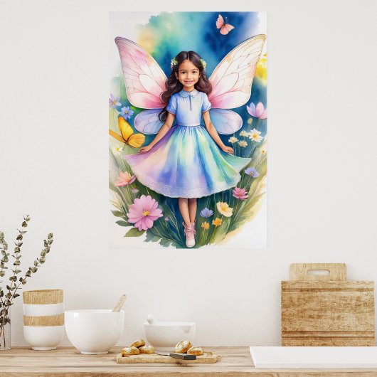 Fantasy Fairy Poster (Küche)