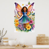 Fantasy Fairy Poster (Küche)