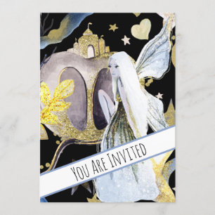 *~* Fantasy Fairy Pumpkin Baby Dusche Einladung