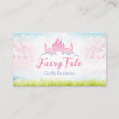 Fantasy Fairy Tale Burg Business Card Visitenkarte (Vorderseite)