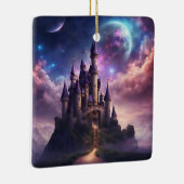 Fantasy Fairy Tale Burg Keramikornament (Rechts)