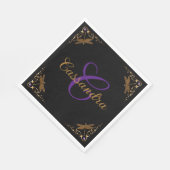 Fantasy Fairy Tale Personalized  Serviette (Ecke)