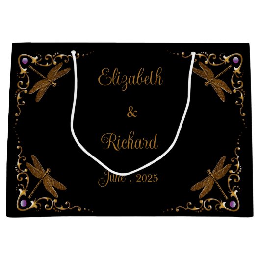 Fantasy Fairy Tale Wedding Große Geschenktüte (Vorderseite)