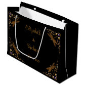Fantasy Fairy Tale Wedding Große Geschenktüte (Vorderseite Schrägansicht)
