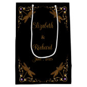 Fantasy Fairy Tale Wedding Mittlere Geschenktüte (Rückseite)