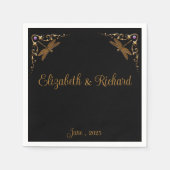 Fantasy Fairy Tale Wedding Serviette (Vorderseite)