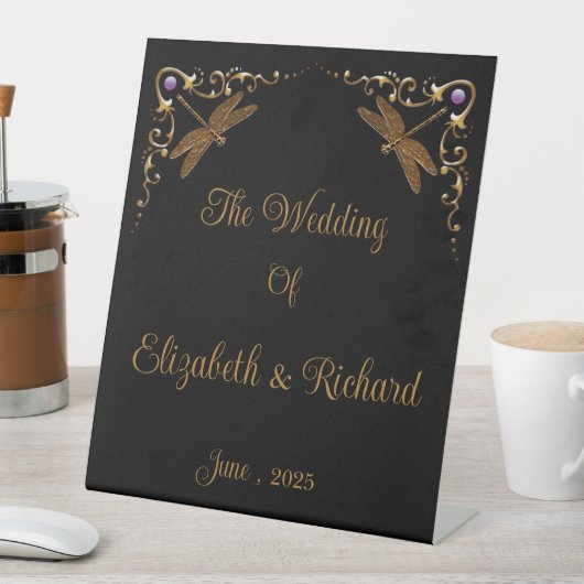 Fantasy Fairy Tale Wedding Sockelschild (In Situ)