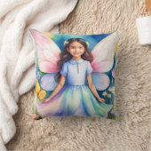 Fantasy Fairy Throw Kissen (Decke)