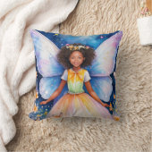 Fantasy Fairy Throw Kissen (Decke)