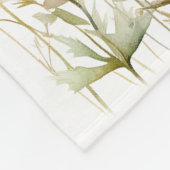 Fantasy Fairy Wildblume Pastel Fleecedecke (Ecke)