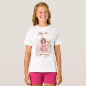 Fantasy Fairy Wildblume Pastel Geburtstag T-Shirt (Vorne ganz)