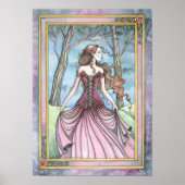 Fantasy Fairytale Art Print Poster (Vorne)