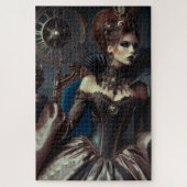 Fantasy Fairytale Elegante Böse Königin Puzzle (Vertikal)