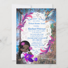 Fantasy Fairytale Geschichten im Wald und Wald Dankeskarte