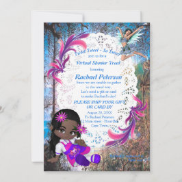 Fantasy Fairytale Geschichten im Wald und Wald Dankeskarte