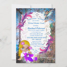 Fantasy Fairytale Geschichten im Wald und Wald Dankeskarte