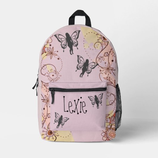 Fantasy Faiys Personalisiert Bedruckter Rucksack (Vorderseite)