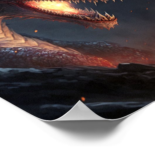 Fantasy Fantasy Art Poster (Ecke)