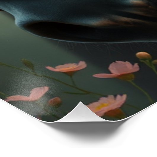 Fantasy Fantasy - Pferd und Begleiter Poster (Ecke)