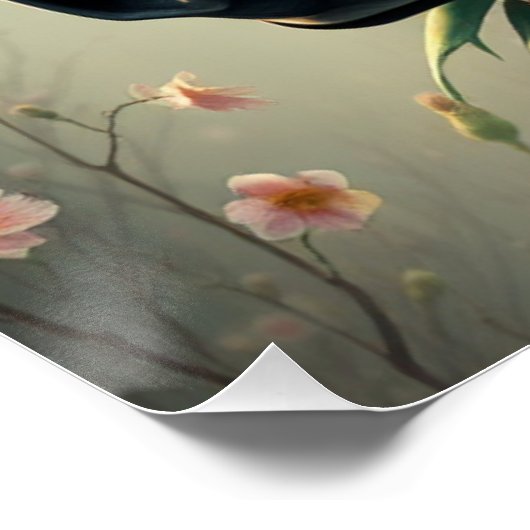 Fantasy Fantasy - Pferd und Begleiter Poster (Ecke)