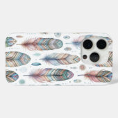 Fantasy Feather Case-Mate iPhone Hülle (Rückseite (Horizontal))
