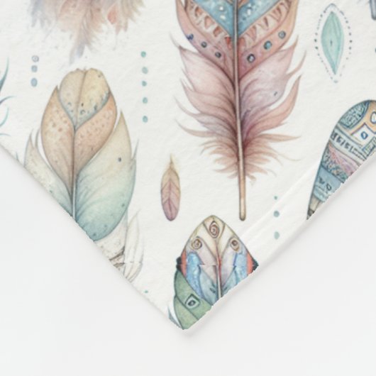 Fantasy Feather Fleecedecke (Ecke)