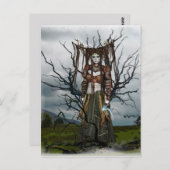 Fantasy Fee Hexenkarte Postkarte (Vorne/Hinten)