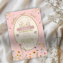 Fantasy Fee Wildblume Girls rosa Einladung