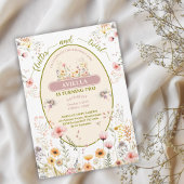 Fantasy Fee Wildblume Mädchen Einladung