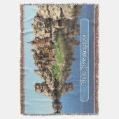 Fantasy-Festung Motivationszitat-Kunst Decke (Vorderseite Vertikal)