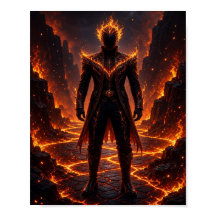 Fantasy-Feuer-Inferno-Wächter
