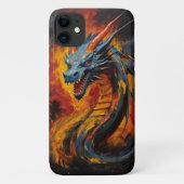Fantasy Fire Breaath Dragon Case-Mate iPhone Hülle (Rückseite)