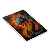 Fantasy Fire Breaath Dragon Magnet (Rechte Seite)