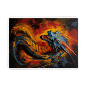 Fantasy Fire Breaath Dragon Magnet (Horizontal)