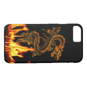Fantasy Fire Dragon iPhone 7 Fall Case-Mate iPhone Hülle (Rückseite (Horizontal))