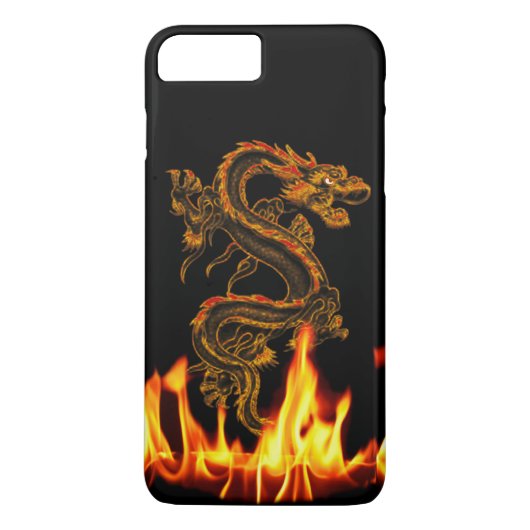 Fantasy Fire Dragon iPhone 7 Plus Gehäuse Case-Mate iPhone Hülle (Rückseite)