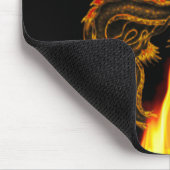 Fantasy Fire Dragon Mouse Pad Mousepad (Ecke)