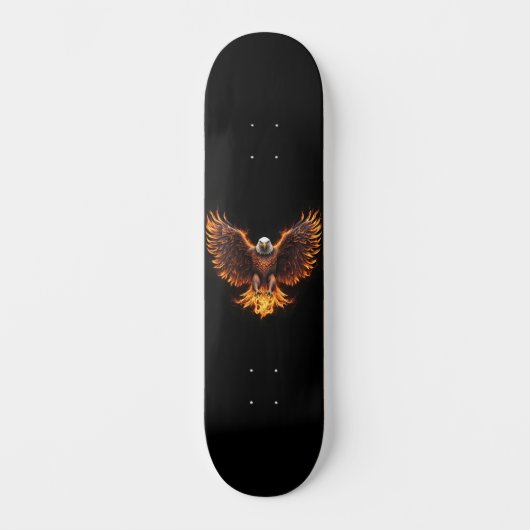 Fantasy Fire Eagle Skateboard (Vorderseite)