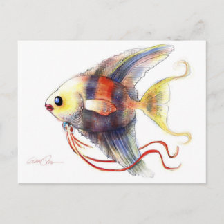 Fantasy Fish: Angelica Postkarte