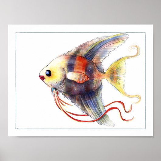 Fantasy Fish Poster: Angelica Poster (Vorne)
