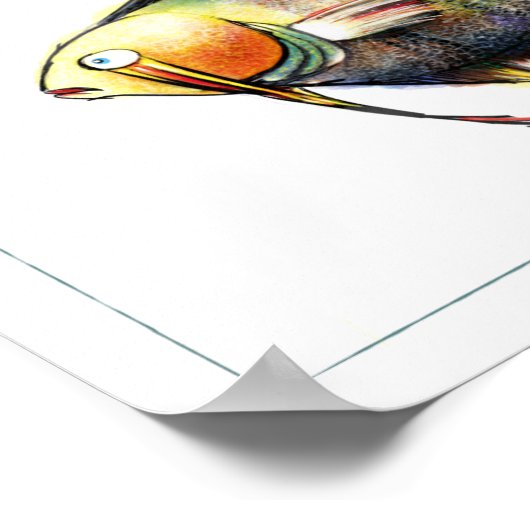 Fantasy Fish Poster: Angelo Poster (Ecke)
