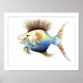 Fantasy Fish Poster: Cod Stewart Poster (Vorne)