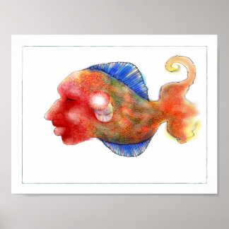 Fantasy Fish Poster: Tripper Poster