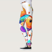 Fantasy Fish Scene Design Leggings (Links)