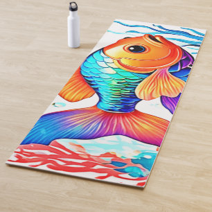 Fantasy Fish Scene Design Yogamatte