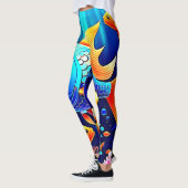 Fantasy Fish Swim Design Leggings (Links)