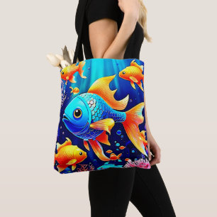 Fantasy Fish Swim Design Tasche