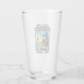 Fantasy Fishing Wizard - Magie wiedergeben Glas (Rückseite)